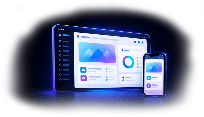 TestGrid ONE dashboard on web and mobile