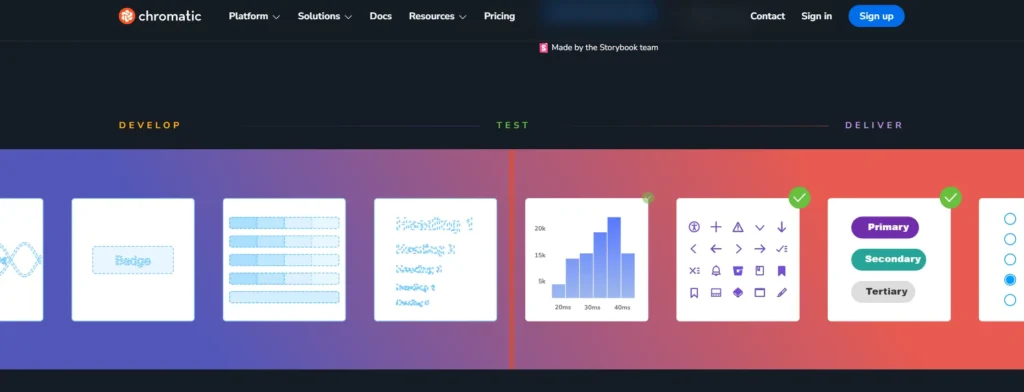 Best 9 Visual Regression Testing Tools for 2026 (Compared) 10 Chromatic frontend UI testing platform
