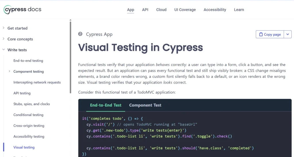 Best 9 Visual Regression Testing Tools for 2026 (Compared) 8 Cypress Visual Testing