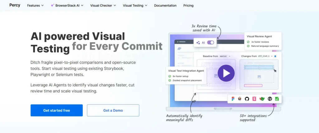 Best 9 Visual Regression Testing Tools for 2026 (Compared) 6 Percy