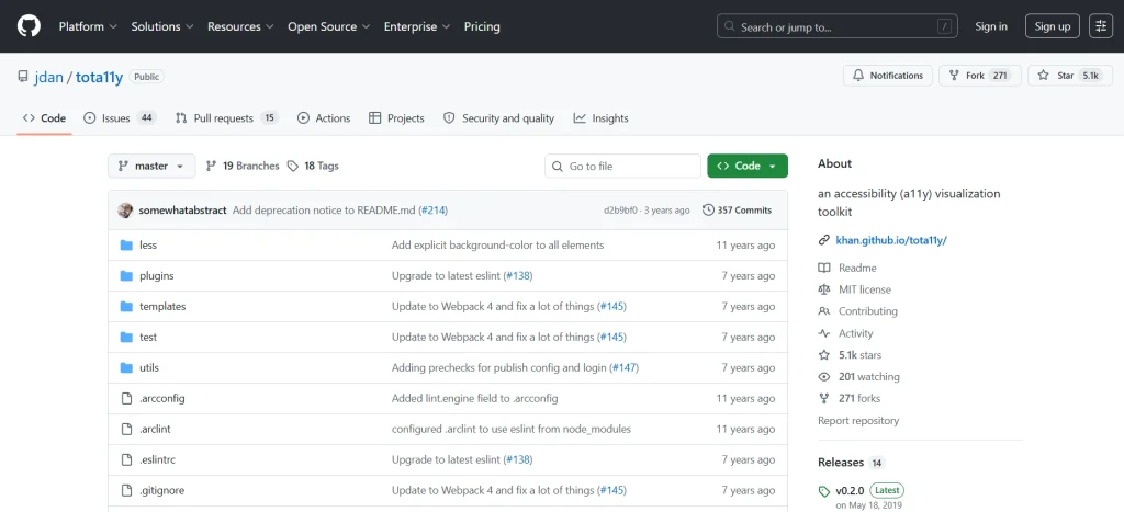 12 Best Accessibility Testing Tools in 2026 (WCAG, ADA & AI-Powered) 20 Tota11y