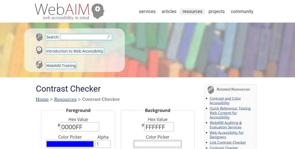 12 Best Accessibility Testing Tools in 2026 (WCAG, ADA & AI-Powered) 16 WebAIM Contrast Checker