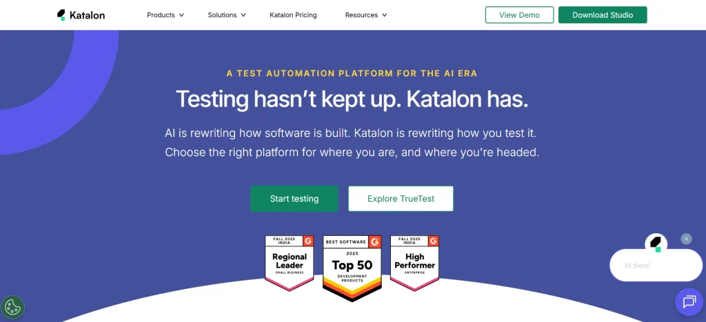Best 20 SaaS Testing Tools 13 katalon