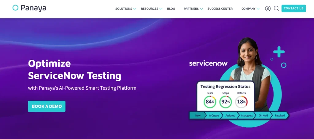 Best 10 ServiceNow Testing Tools in 2025 7 panaya servicenow testing software