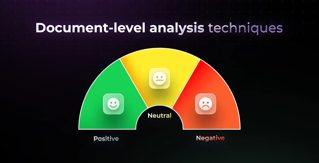 Document-level analysis techniques