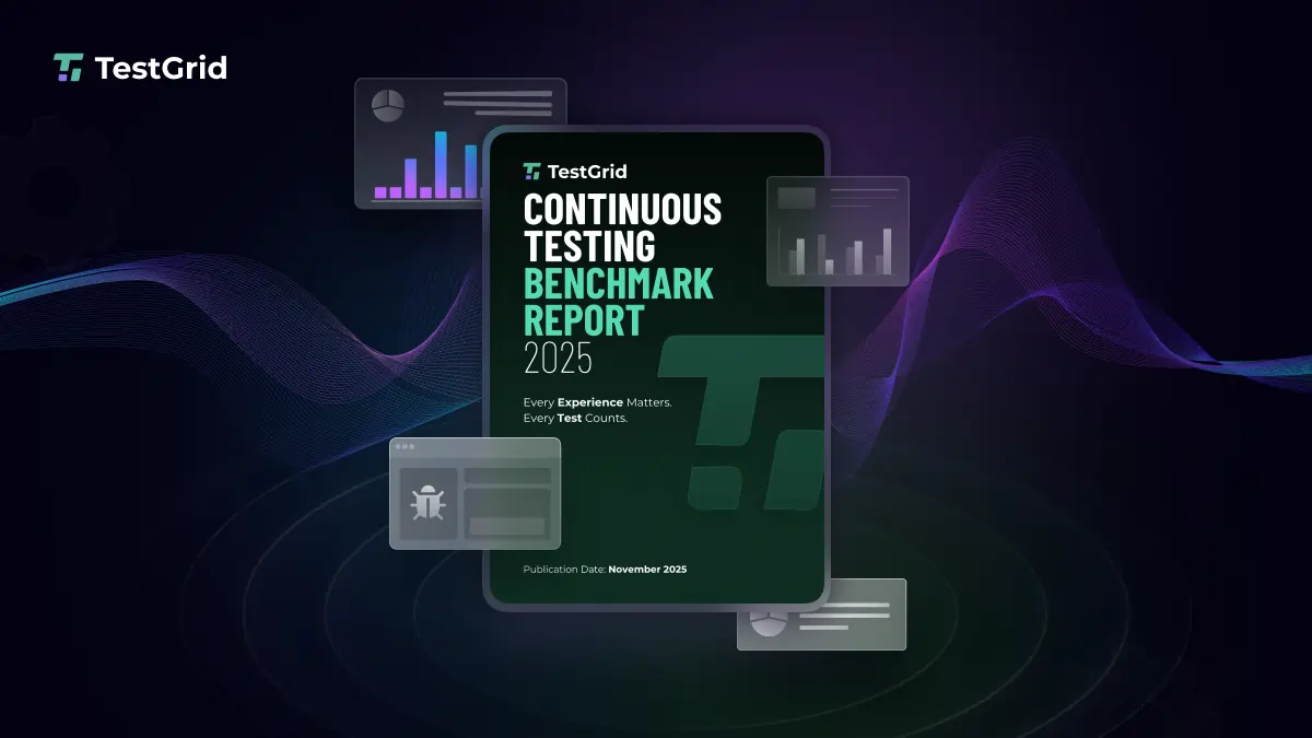 TestGrid Continuous Testing Benchmark Report 2025