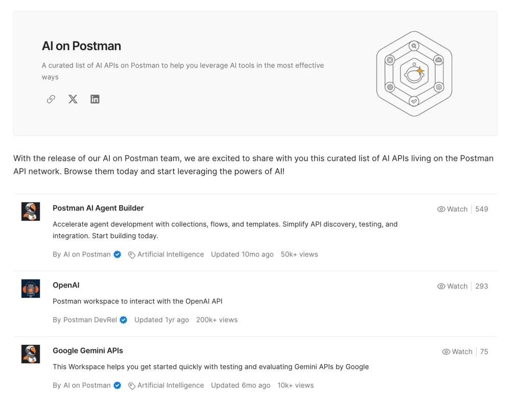 Postman AI