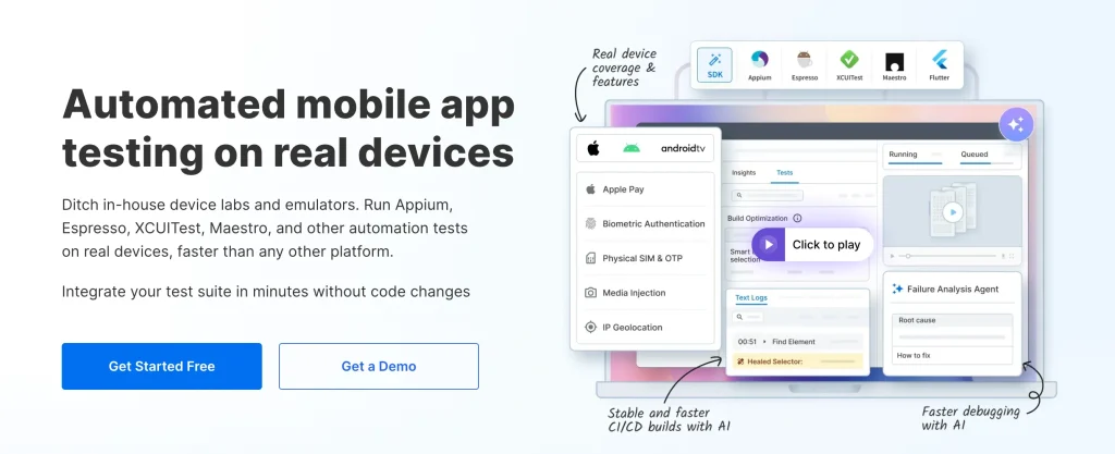 BrowserStack App Automate