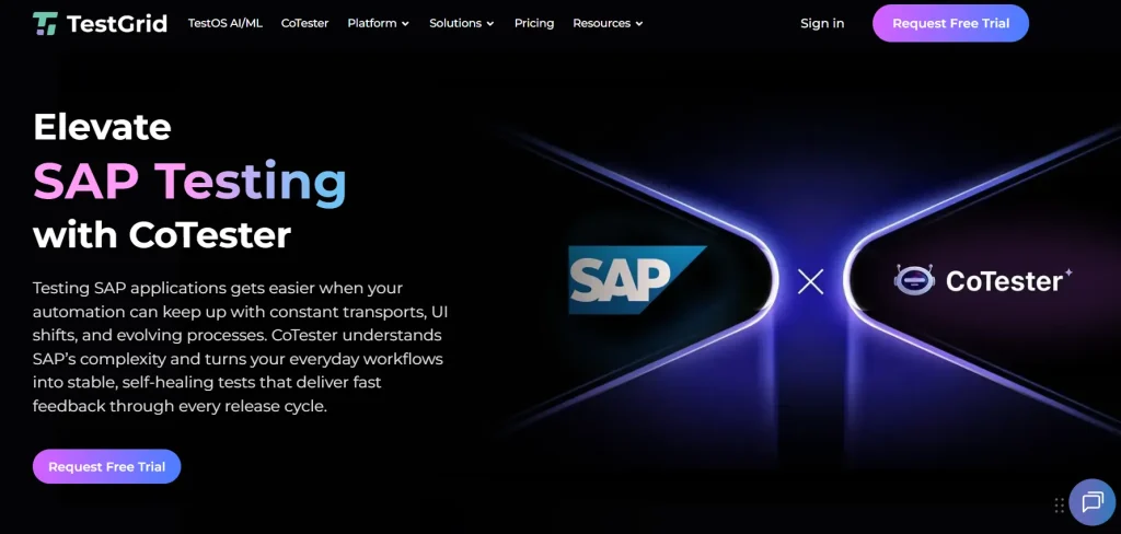 CoTester AI SAP Test Automation