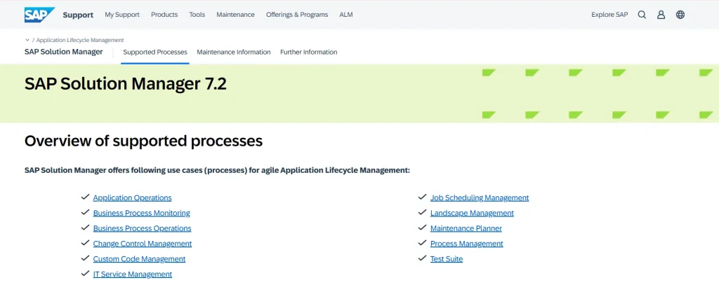 SAP Solution Manager