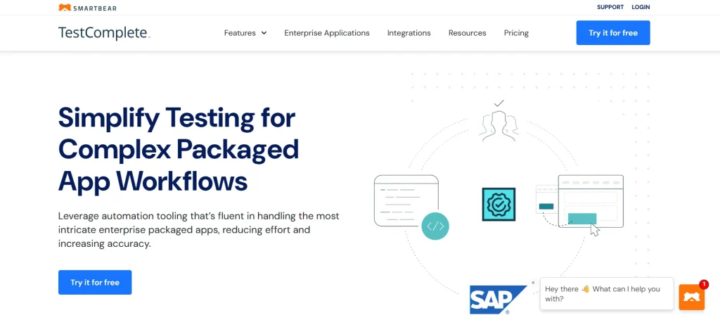 TestComplete by SmartBear
