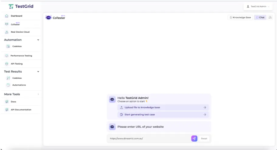 TestGrid by CoTester an Best TestMu AI Alternative