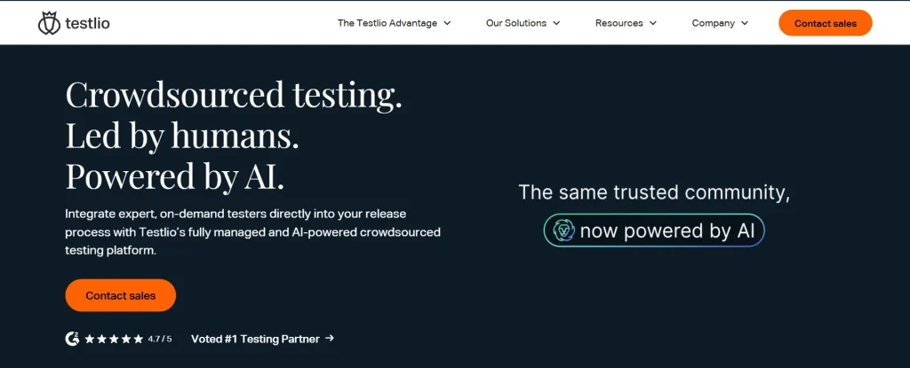 Testlio AI-powered testing platform