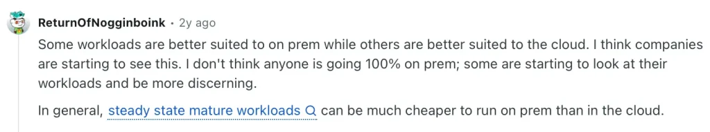 The Hidden Cost of Cloud-Only Testing, and Why Hybrid QA Is Gaining Ground 2 Reddit comment of a subject expert