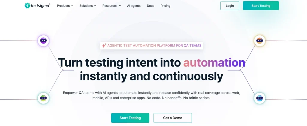 Testsigma unified test automation platform
