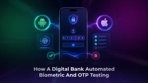 How TestGrid Enabled Biometric and OTP Test Automation for a Digital Bank