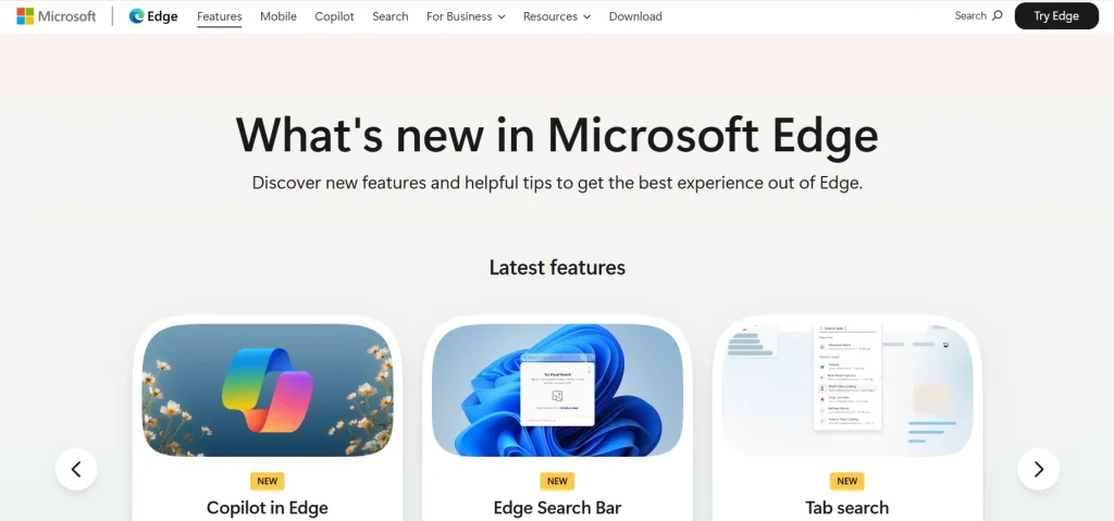 13 Best Browsers for Mac in 2026 (Tested & Compared) 6 Microsoft Edge