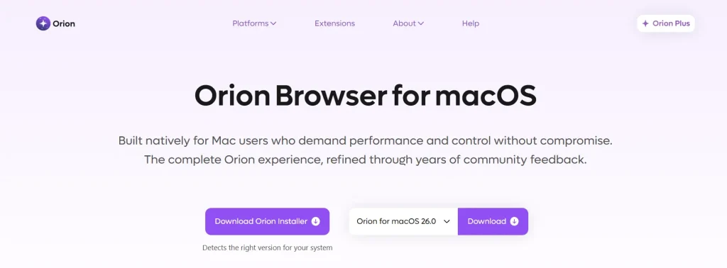 13 Best Browsers for Mac in 2026 (Tested & Compared) 7 Orion Browsers