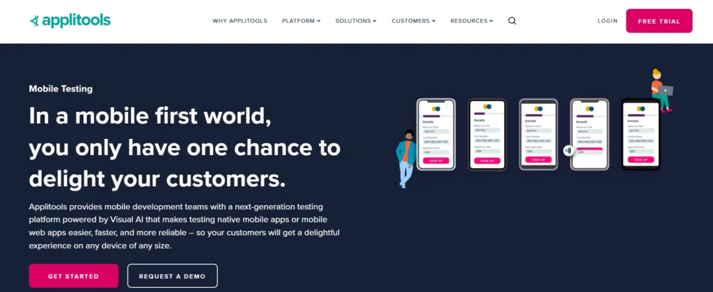 Best 9 AI Tools for Mobile App Testing in 2026 6 applitools