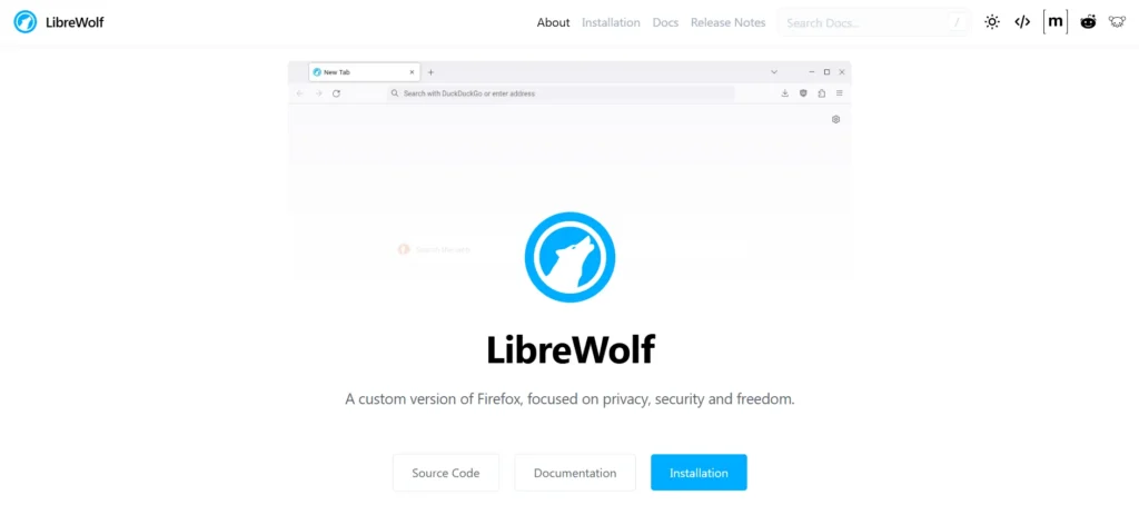 Best Browsers for Privacy: 10 Privacy-Focused Browsers 4 Librewolf web browser for privacy