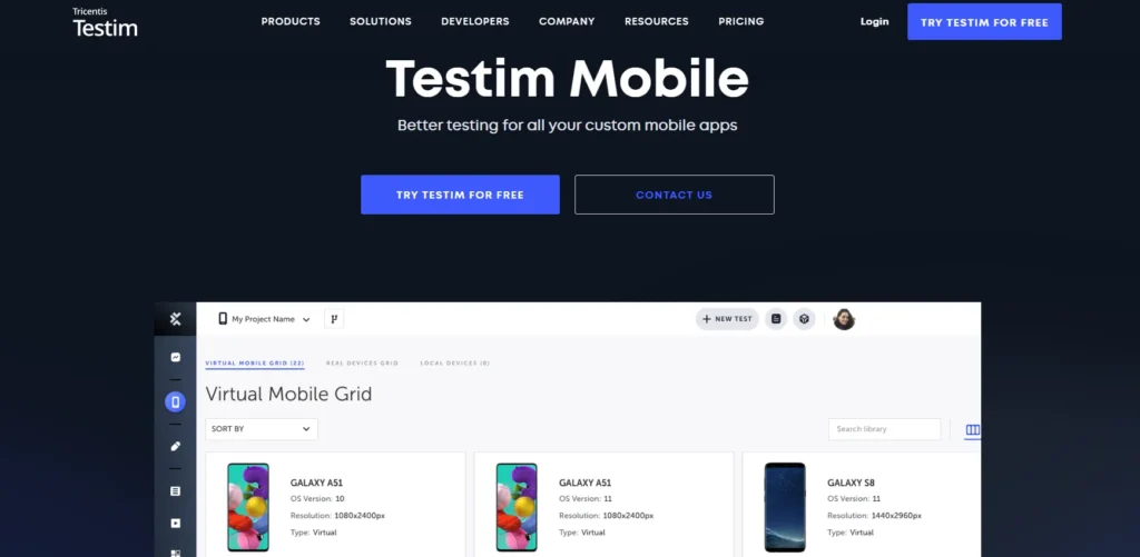 Best 9 AI Tools for Mobile App Testing in 2026 8 Testim Mobile