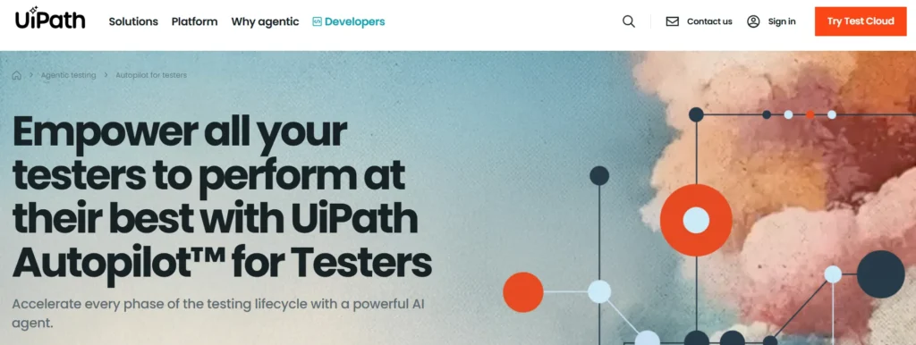 Best Generative AI Testing Tools in 2026 11 UiPath Autopilot