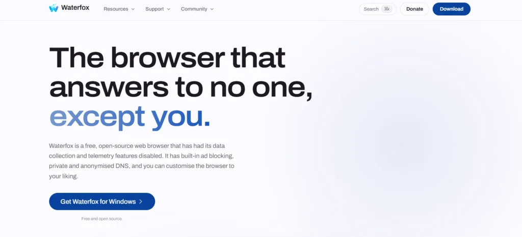 Best Browsers for Privacy: 10 Privacy-Focused Browsers 10 Waterfox free web browsers