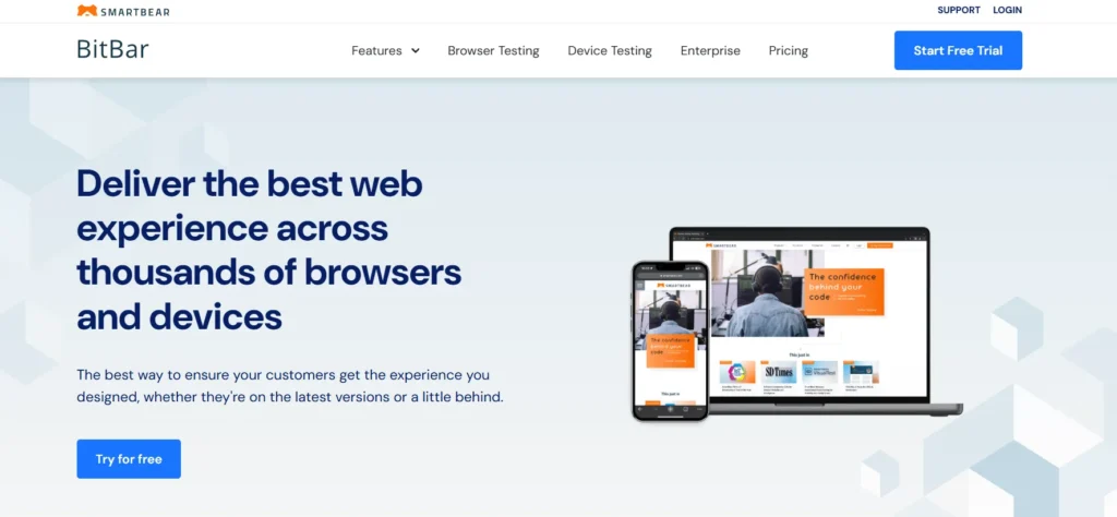 Browserling Alternatives: 10 Best Tools for Cross-Browser Testing 6 Bitbat by SmartBear