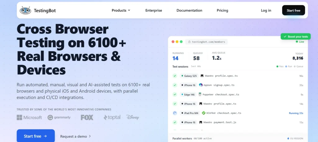 Browserling Alternatives: 10 Best Tools for Cross-Browser Testing 12 Testingbot