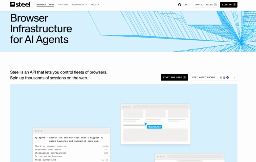 Steel Browser