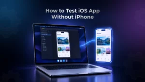 test ios app without iphone