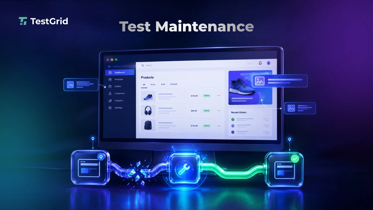 test maintenance